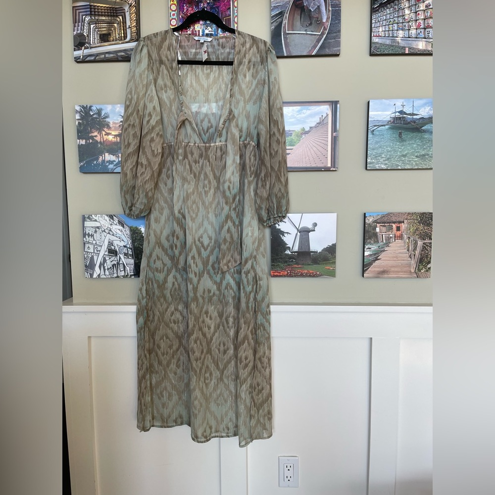 NWT Blue Island Dress or Swimsuit Cover